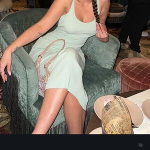 Mint Green Sleeveless Dress